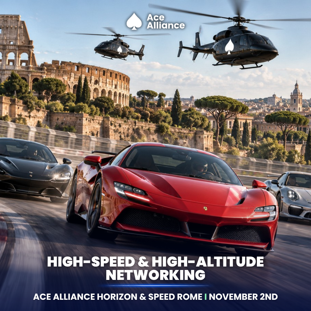 Ace Alliance Horizon & Speed Rome 2026: Supercars, Helicopters, and High-Adrenaline iGaming Networking